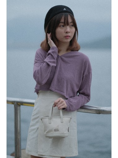 Kangol Tapi Solid Small Bucket Bag - Ivory 3099
